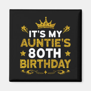Imã É o 80º aniversário da minha tia Feliz aniversário