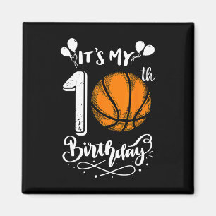 Imã É o meu 10º Aniversário do Bysketbyll Player 10 Bd