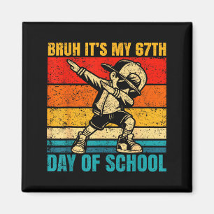 Imã É o Meu 67º Dia de Escola Bruh Seis Sete Meme Meni