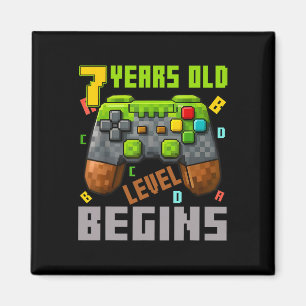 Imã É o Meu 7º Aniversário Controlador de Jogo Pixel 7