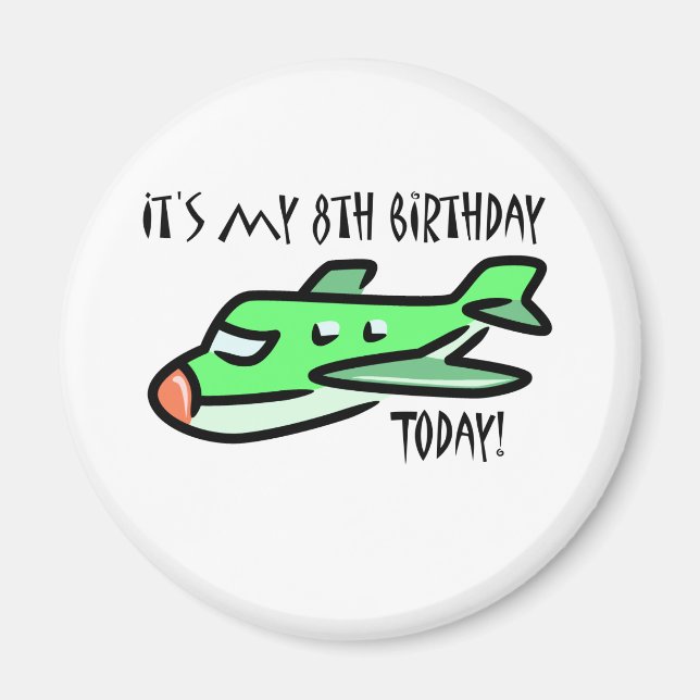 Imã É o meu oitavo aniversário hoje (Frente)