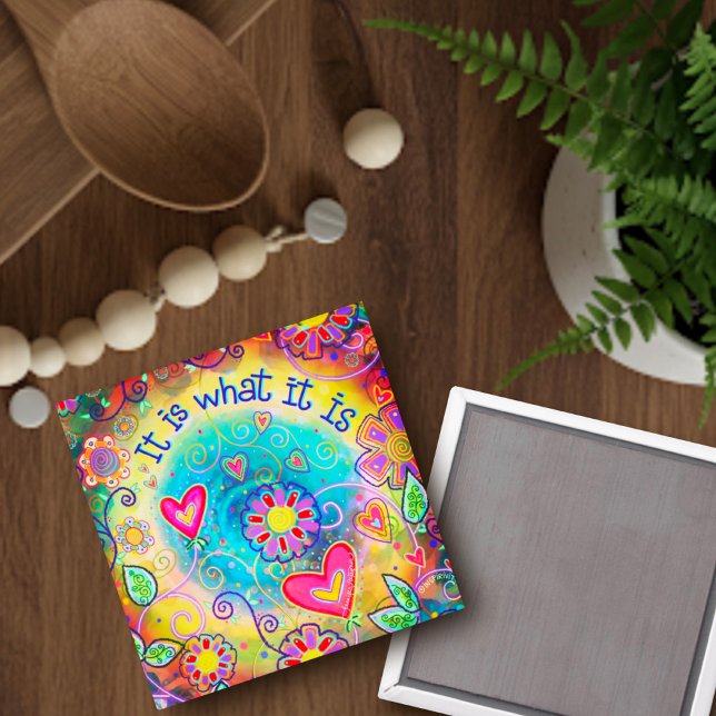 Imã É o que diz a divertida inspiração Coloful (Criador carregado)