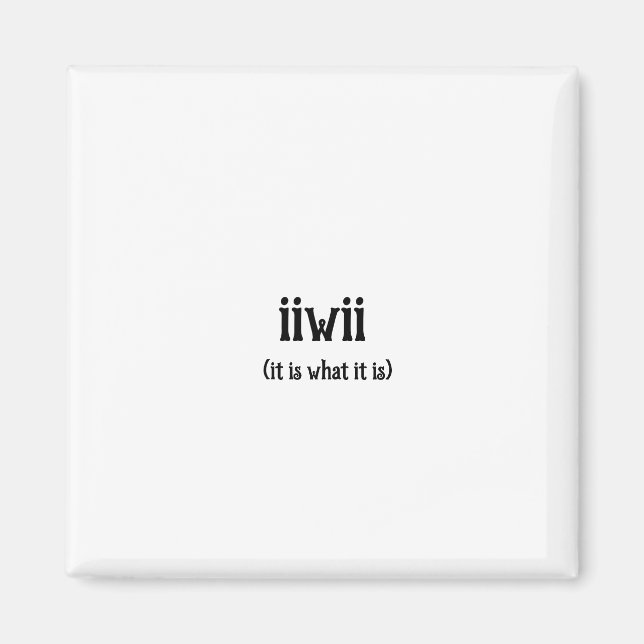 Imã É O Que É Magnet (Frente)