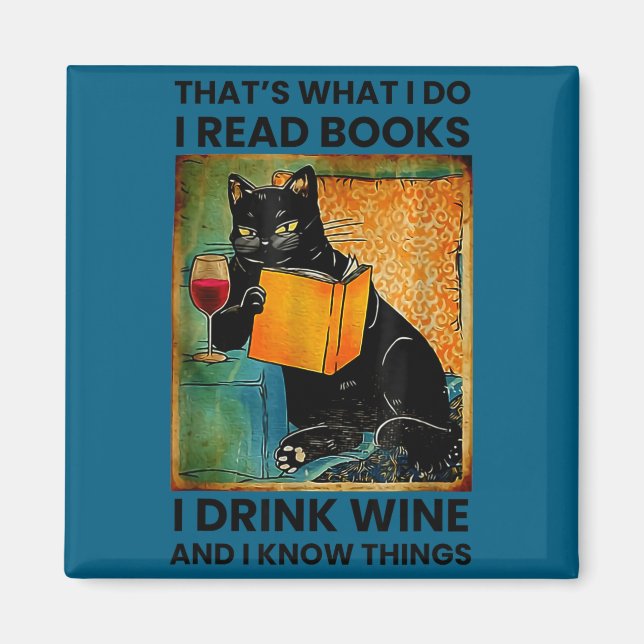 Imã É o que eu faço eu leio livros eu bebo vinho eu se (Frente)