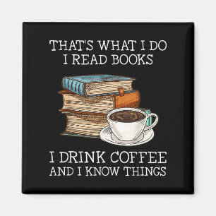 Imã É O Que Eu Li Livros Eu Bebo Café Eu Sei