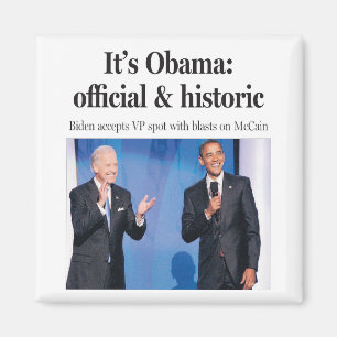 Imã É Obama: Ímã oficial e histórico