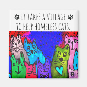 Imã É preciso um vilarejo para ajudar os gatos sem te