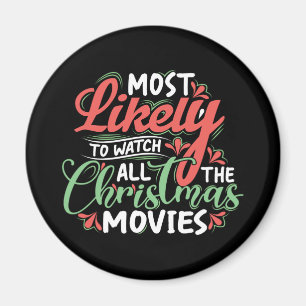 Imã É provável que assista a todos os filmes de nata
