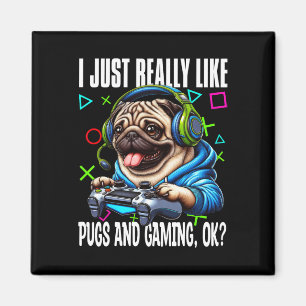 Imã É Realmente Como Pugs E Jogos Ok, Video Game Lov