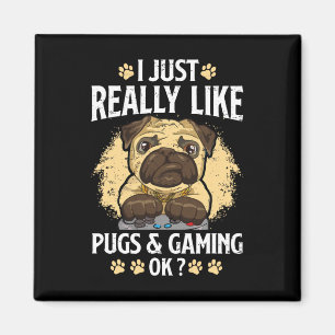 Imã É Realmente Como Pugs E Jogos Ok, Video Game Lov