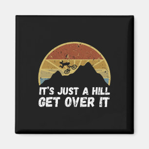 Imã É Só Uma Colina Supere Isso Camiseta Vintage De Mo