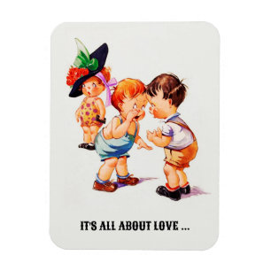 Ímã É tudo sobre o Amor. Dia de os namorados com otim