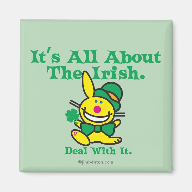 Imã É tudo sobre o irlandês (Frente)