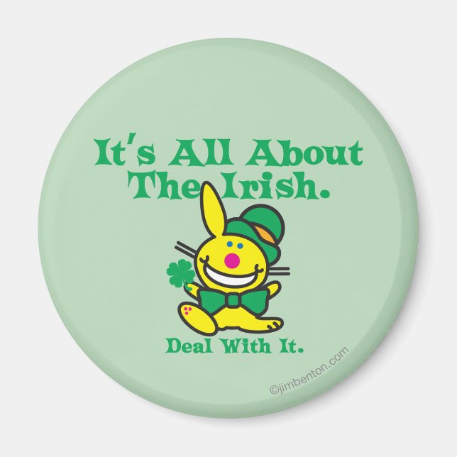 Imã É tudo sobre o irlandês (Frente)