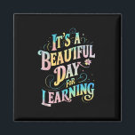 Imã É um belo dia para aprender de volta à escola<br><div class="desc">É um belo dia para aprender de volta à escola</div>