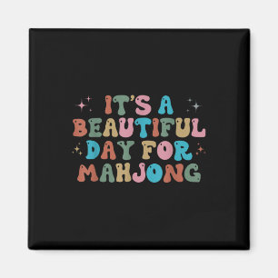Imã É Um Belo Dia Para Mahjong, Funny Mahjong Wome