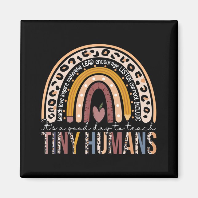 Imã É Um Bom Dia Ensinar Um Pequeno Professor Divertid (Frente)