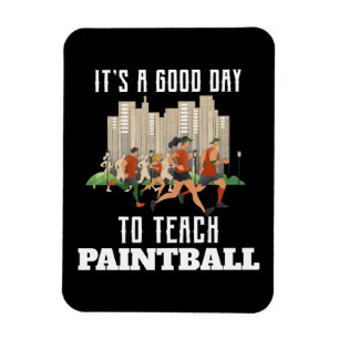 Ímã É Um Bom Dia Para Ensinar Paintball