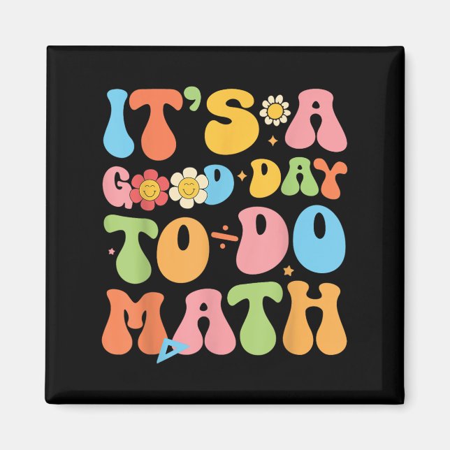 Imã É Um Bom Dia Para Fazer Matemática De Volta Do Pro (Frente)