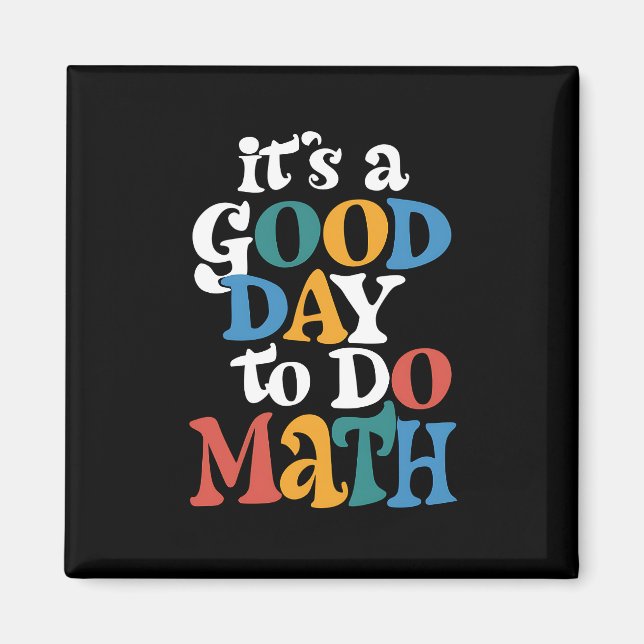 Imã É Um Bom Dia Para Fazer Matemática Professora Insp (Frente)