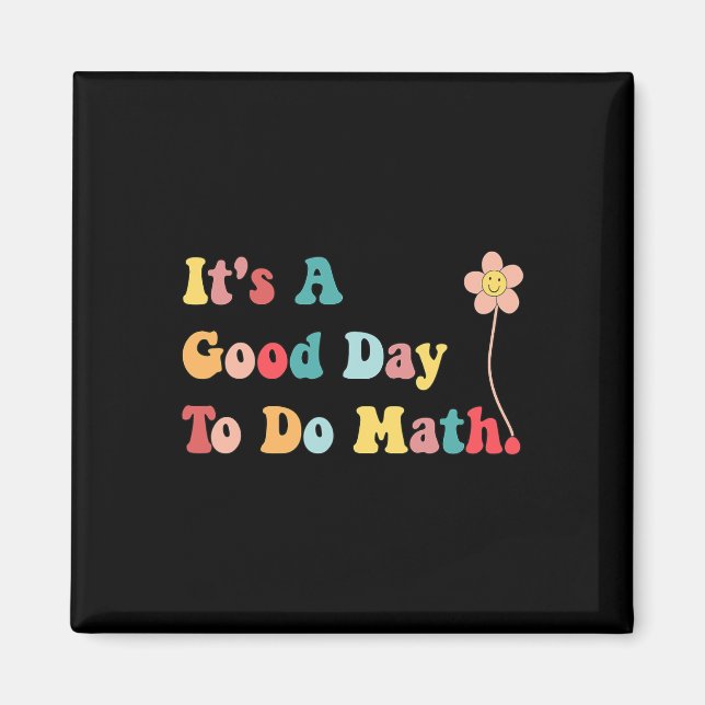 Imã É Um Bom Dia Para Professores De Matemática Mulher (Frente)
