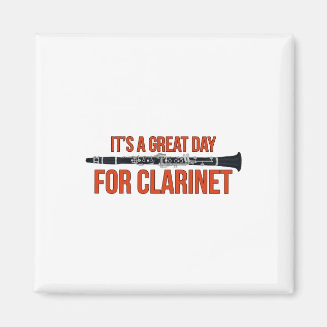 Imã É um dia de Excelente para Clarinet (Frente)