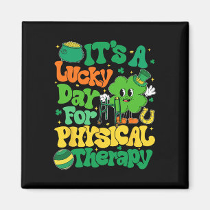 Imã É Um Dia de Sorte para a Terapia Física St Patrick