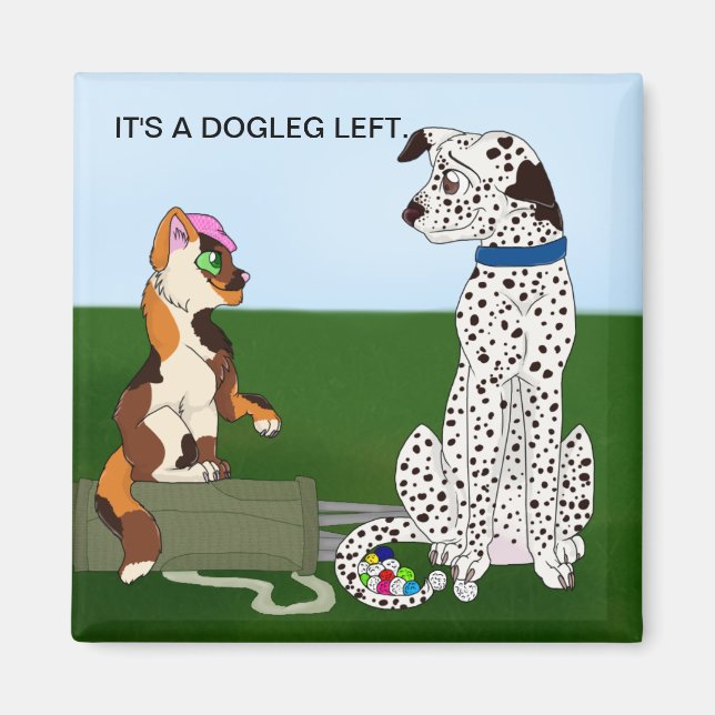 IMÃ É UM DOGLEG À ESQUERDA (Frente)