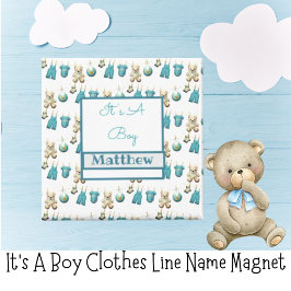 Imã É um nome de linha de roupa de menino