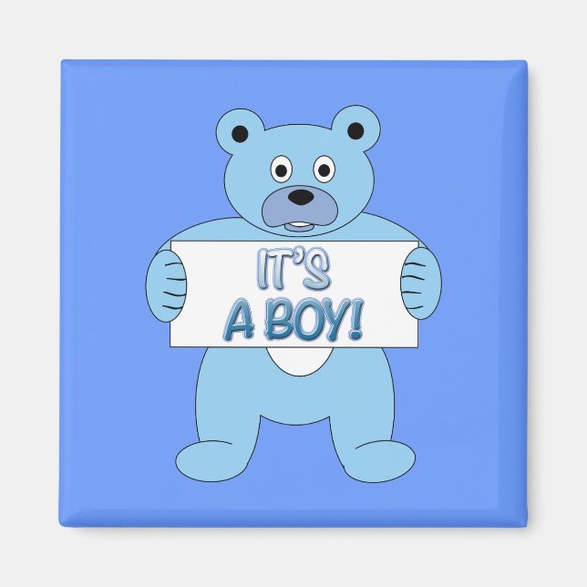 Imã É um Urso Azul (Frente)