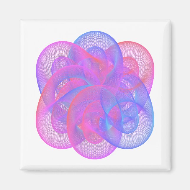 Imã É uma bela figura geométrica. (Frente)