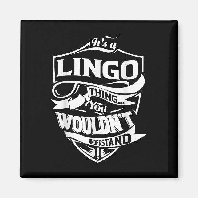 Imã É Uma Coisa De Lingo. (Frente)