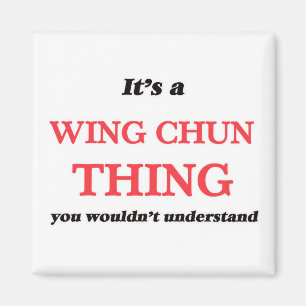 Imã É uma coisa de Wing Chun, você não entenderia