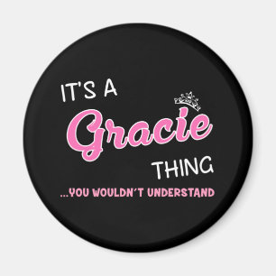 Imã É uma coisa Gracie que você não entenderia