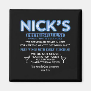 Imã É uma Vida Maravilhosa Bar do Nicks George Bailey