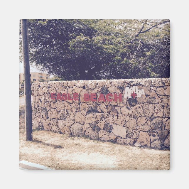 Imã Eagle Beach - 2 Polegadas (Frente)