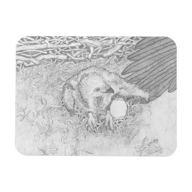 Ímã Eagle E14 no Wing Magnet de Ozzie (Horizontal)