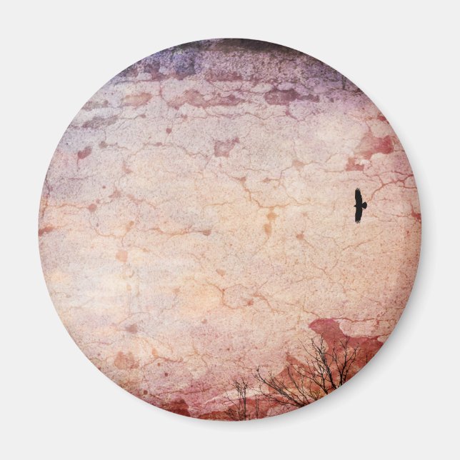 Imã Eagle Grunge (Frente)