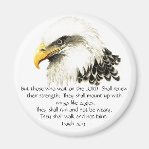 Imã Eagle - inspirado - escritura - eles essa espera