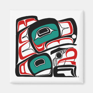 Imã Eagle Magnet - NW Native American Formline Style