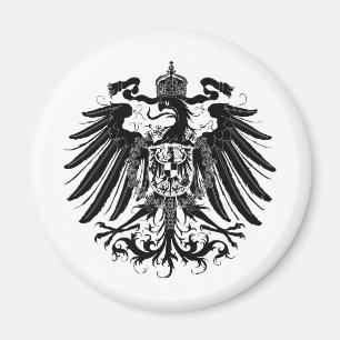 Imã Eagle prussiano preto