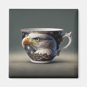 Imã Eagle Teacup