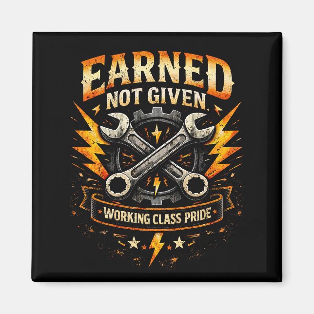 Imã Earned Not Given (Frente)