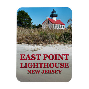 Ímã East Point Lighthouse, Magnet Fotográfico de Nova
