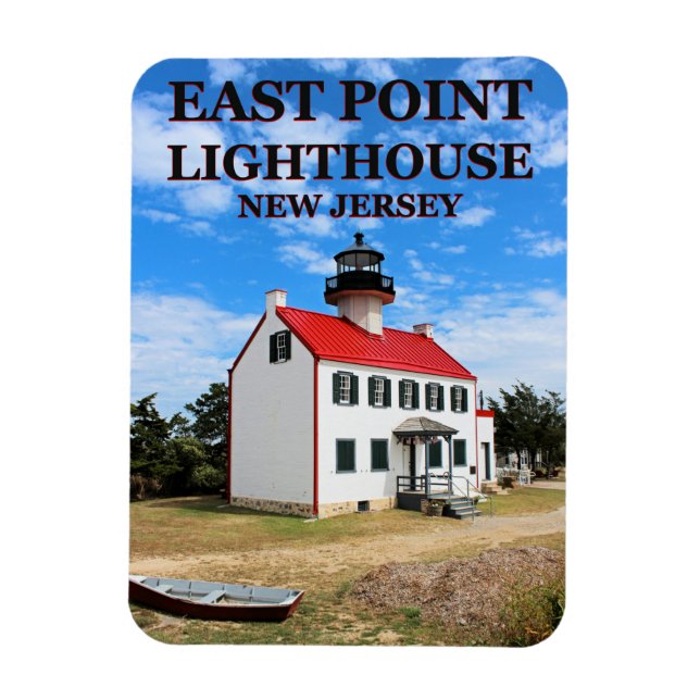 Ímã East Point Lighthouse, Magnet Fotográfico de Nova  (Vertical)