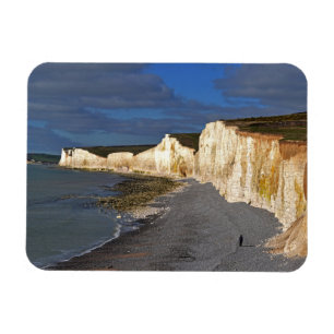 Ímã Eastbourne Cliff em East Sussex Inglaterra