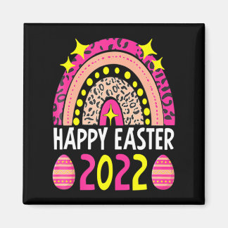 Imã Easter 2022 rainbow cute happy easter 2022 women 