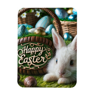 Ímã Easter Bunny Chocolate Egg