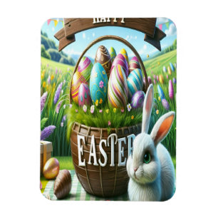 Ímã Easter Bunny Chocolate Egg