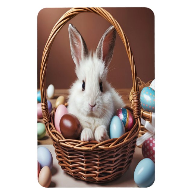 Ímã Easter Bunny Chocolate Egg (Vertical)